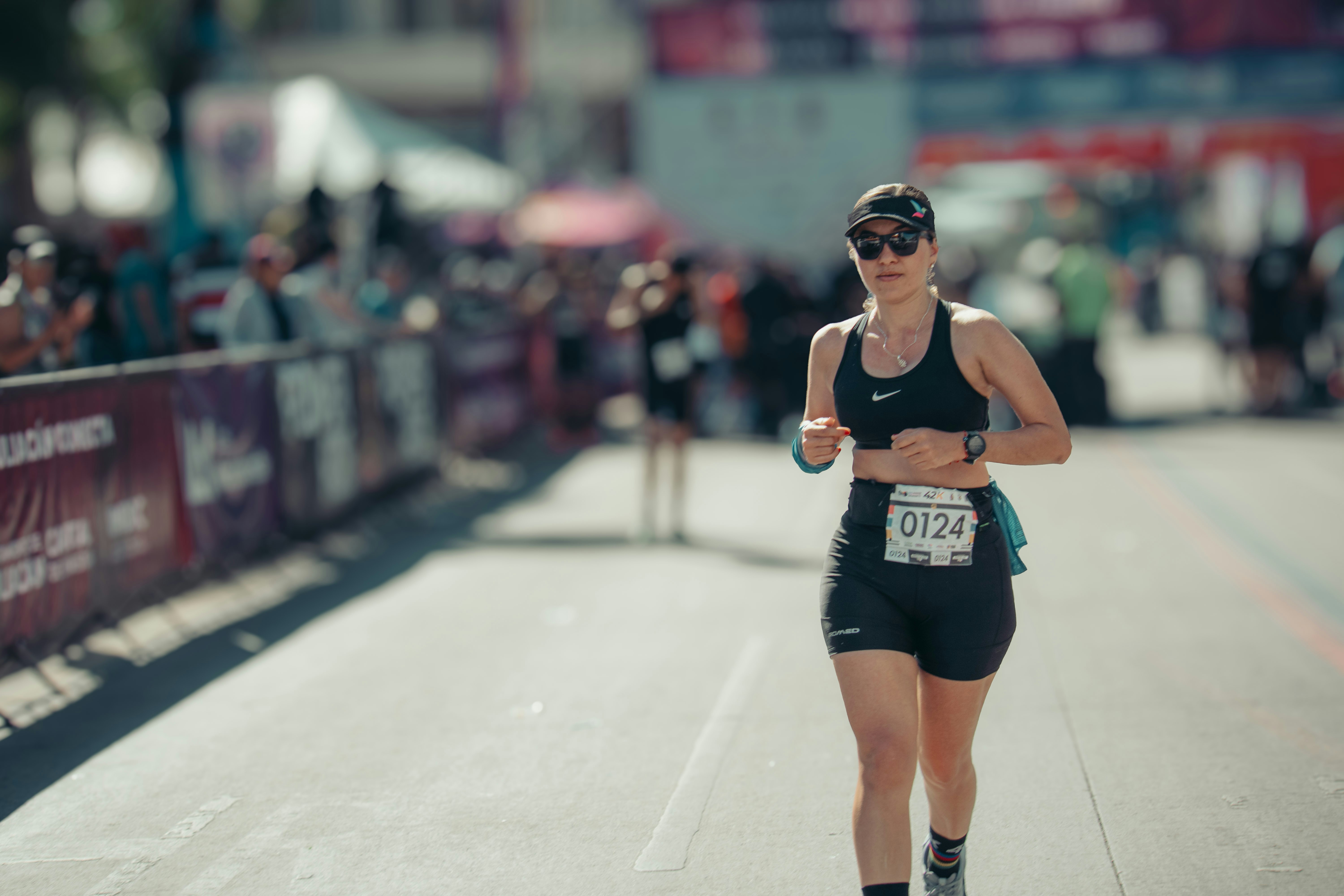 Emma's marathon training data