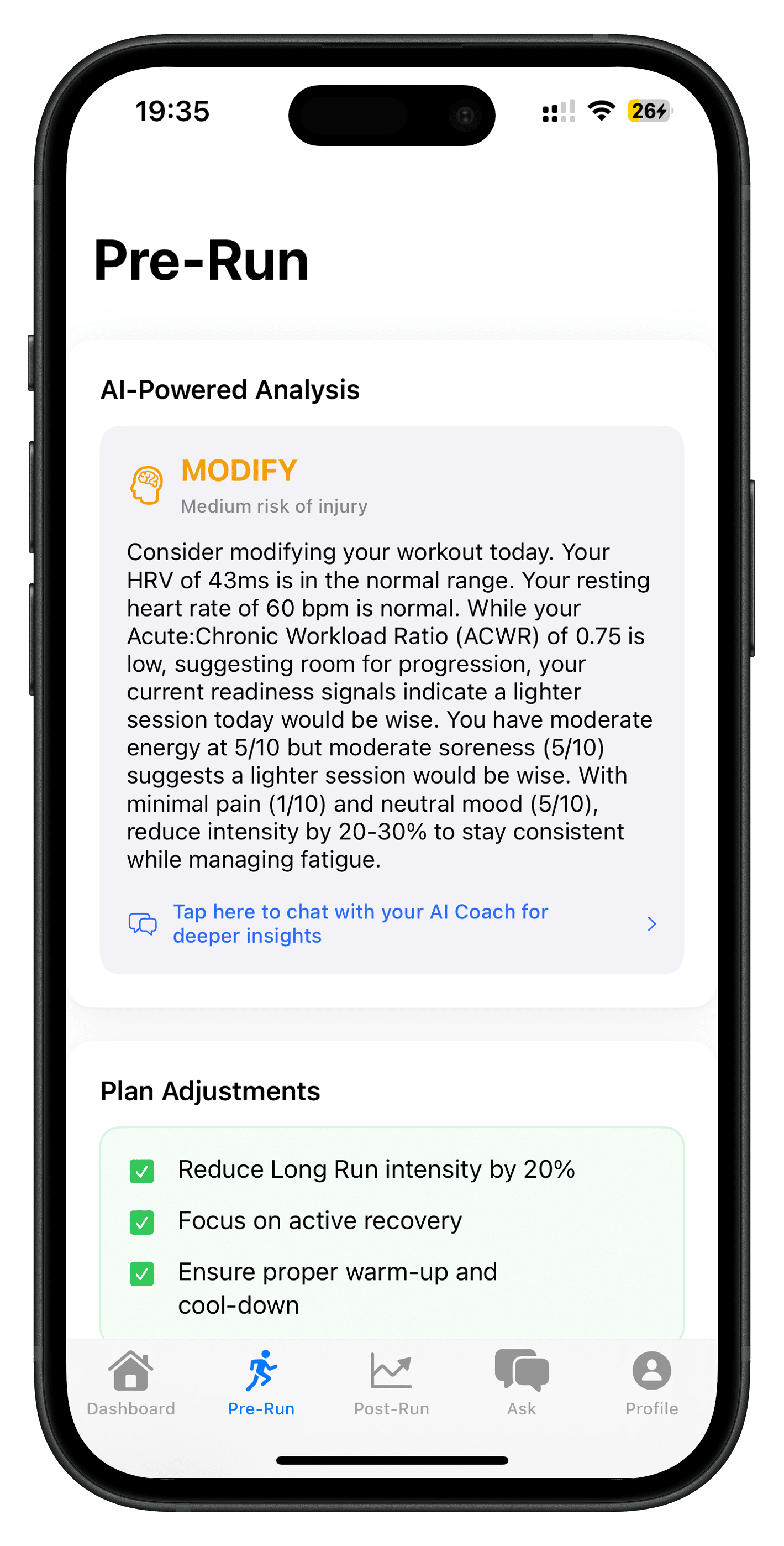 Modify - Adjust Intensity